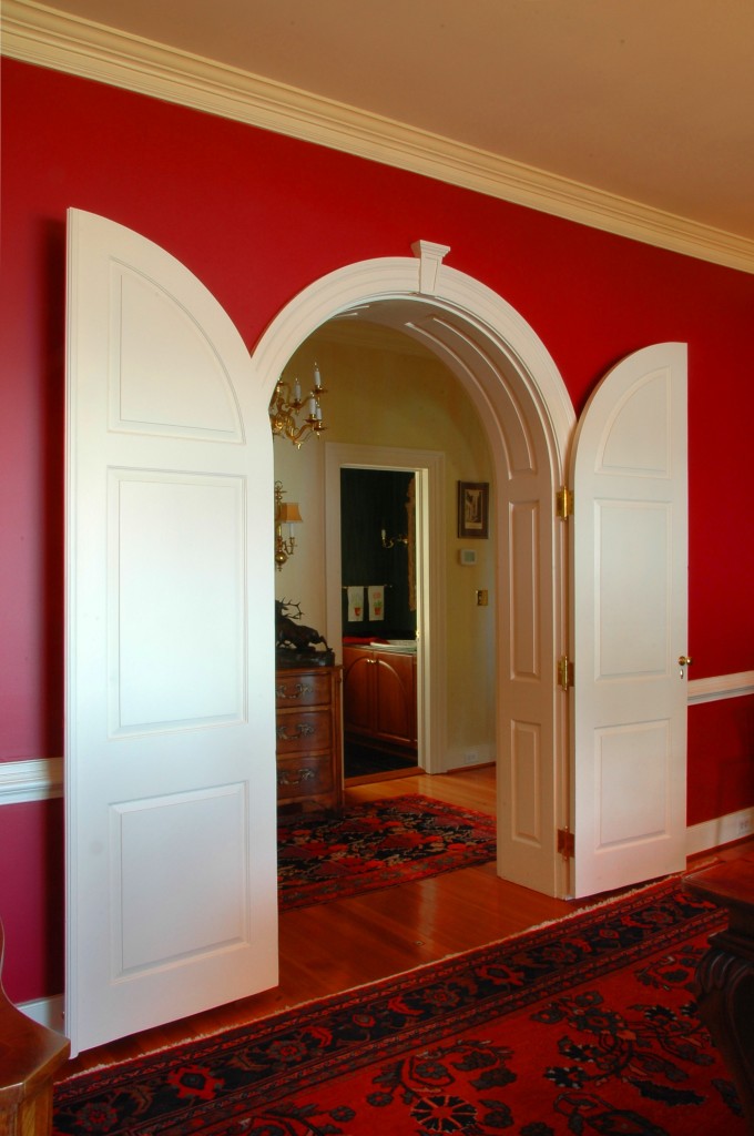 original house dining room closing doors